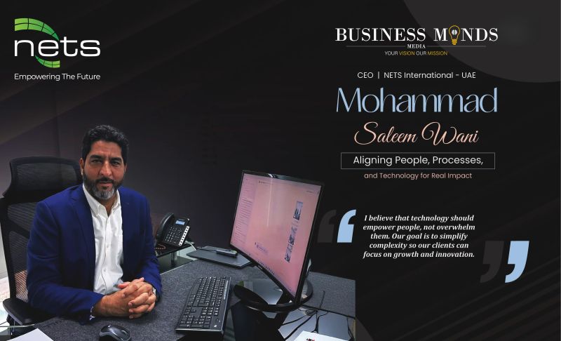Mohammad Saleem Wani recognized among UAE’s Top 5 Visionary Leaders 2025
